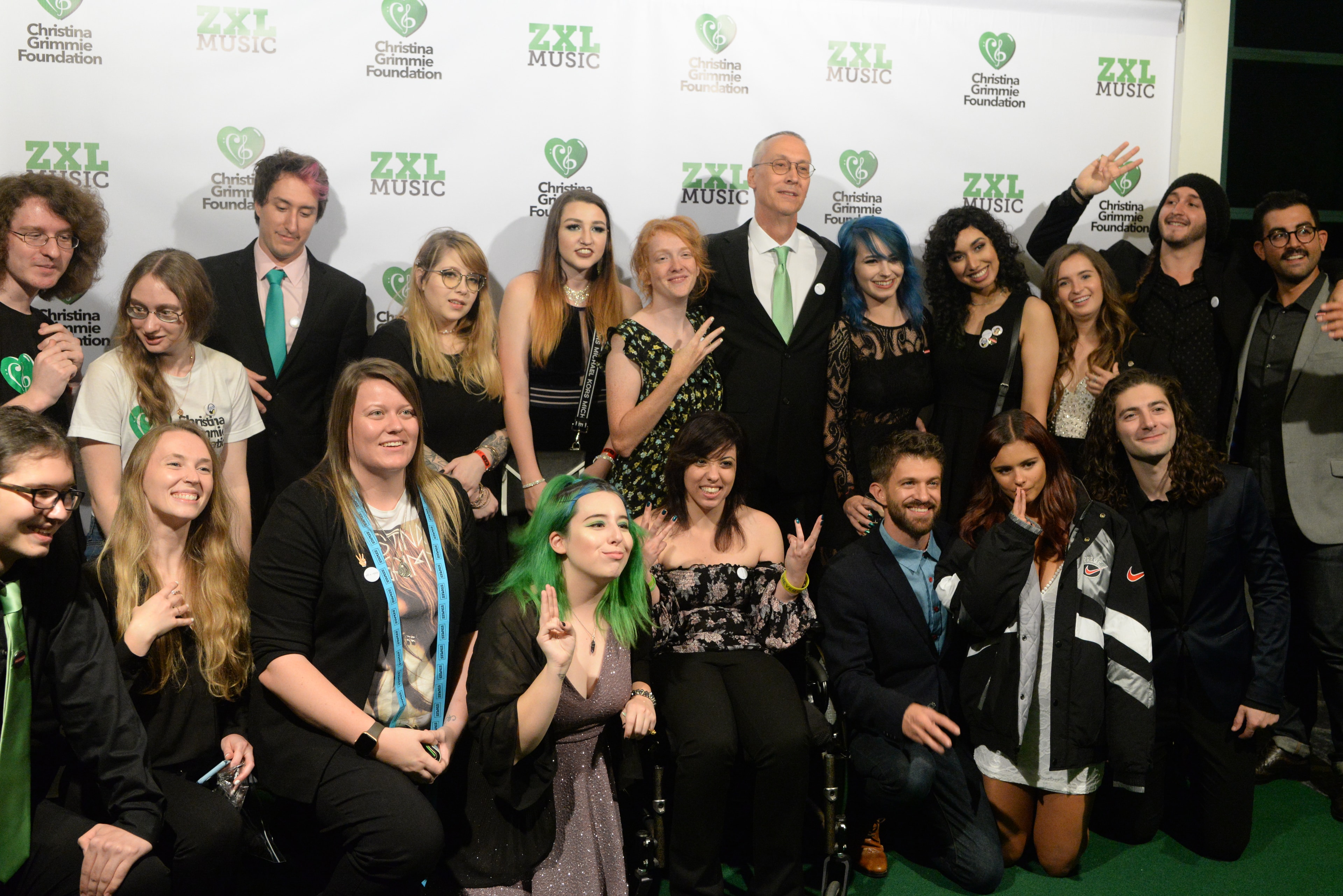 Christina Grimmie Foundation and ZXL Music group photo